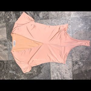 Fashion Nova Deep V bodysuit